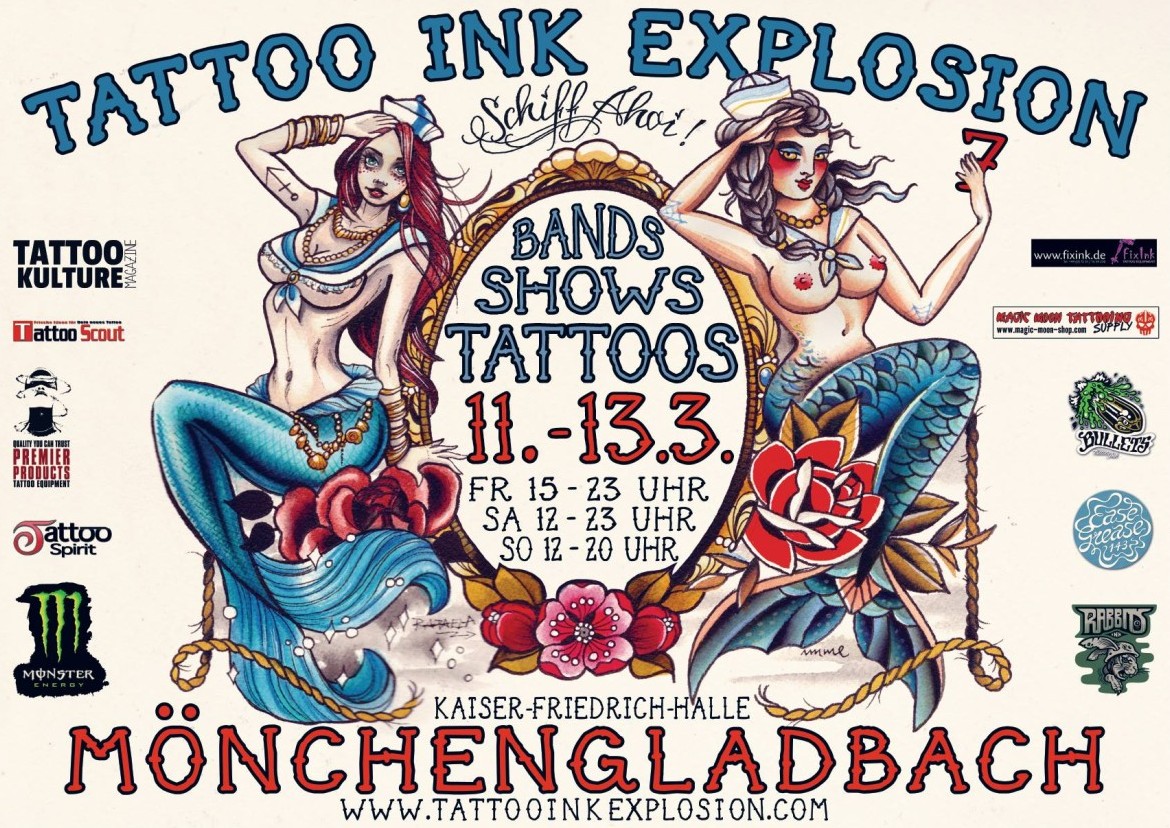 Reportink on tour: Tattoo Ink Explosion 2016 in Mönchengladbach
