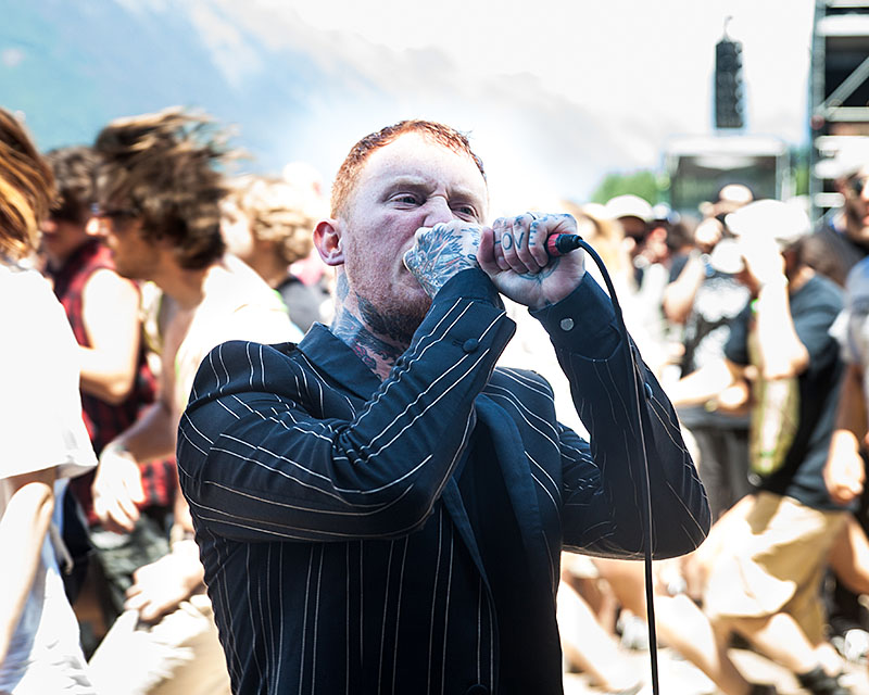 Frank Carter & The Rattlesnakes auf dem Greenfield Festival 2017 (Foto: Angry Norman - Concert Photography)
